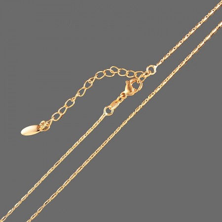 Позолочений ланцюжок  Xuping 40060 фото | Brulik