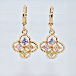 Креативные сережки  24295 - мультиколор