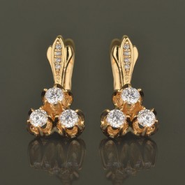 Позолоченные серьги  XP 2363