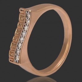 Позолоченное кольцо Xuping 10159