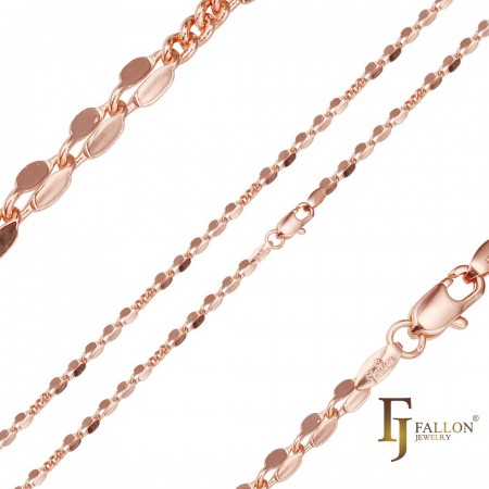 Позолочений ланцюжок  Fallon 84100126-50 фото | Brulik