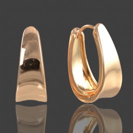 Позолоченные серьги  XP 268