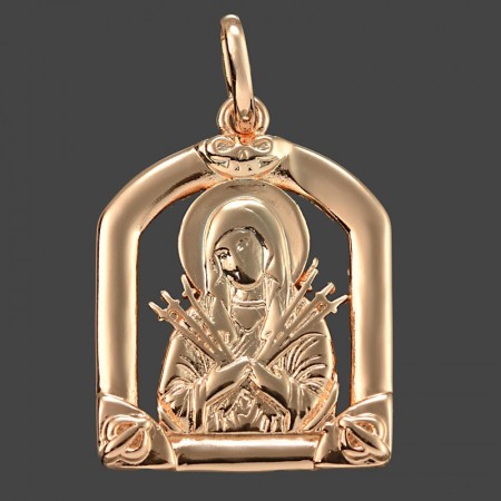 Позолоченная иконка  Fallon 86100259 фото | Brulik