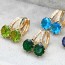 Серьги "Загадка" 28303-светло-зеленый фото | Brulik