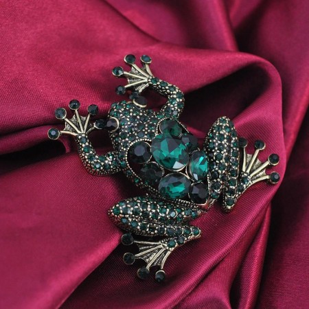 Брошь "Жаба" 8796 фото | Brulik