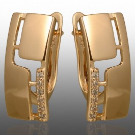 Позолочені сережки  Xuping 24766