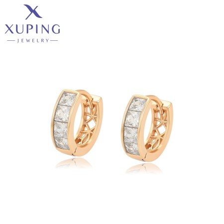 Позолочені сережки  Xuping X000654289 фото | Brulik