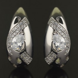 Серьги  Xuping 2890-белый