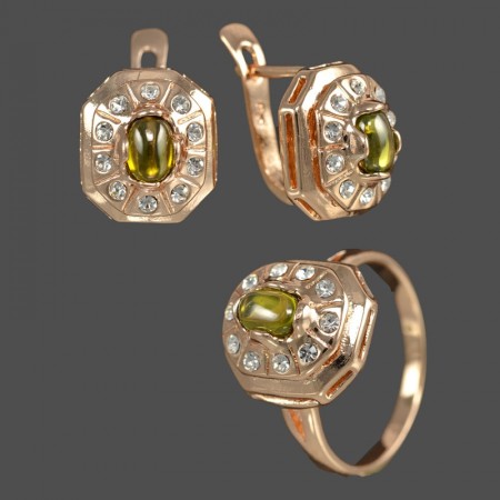 Позолоченный комплект  Fallon 8120181 фото | Brulik