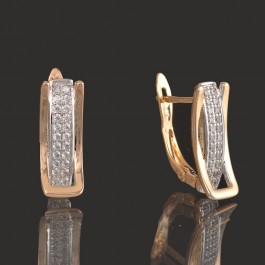 Позолоченные серьги XP 9844