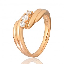 Позолоченное кольцо Xuping 10469