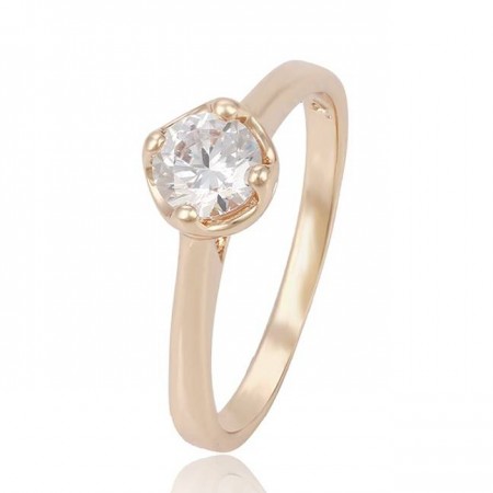 Милое позолоченное колечко 13808 фото | Brulik