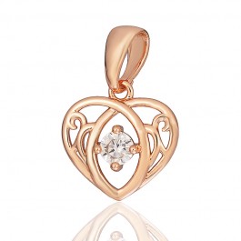 Позолоченный кулон 