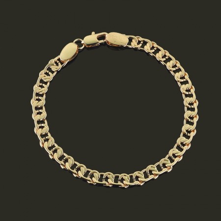 Позолоченный браслет Fallon 84110097-17 фото | Brulik