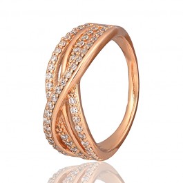 Позолоченное кольцо Xuping 10402