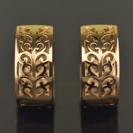 Позолоченные серьги  XP 9044