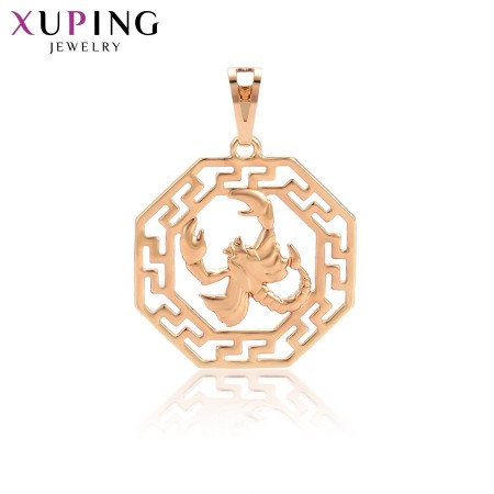 Позолоченный кулон Xuping 33878- рак фото | Brulik