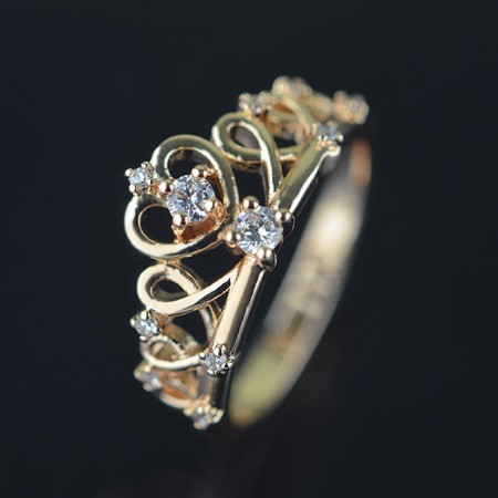 Позолоченное кольцо Fallon 83201491 фото | Brulik