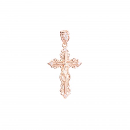 Позолочений хрестик  Fallon 86201359 фото | Brulik