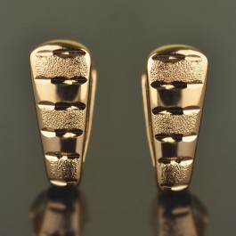 Позолоченные серьги  XP 9028