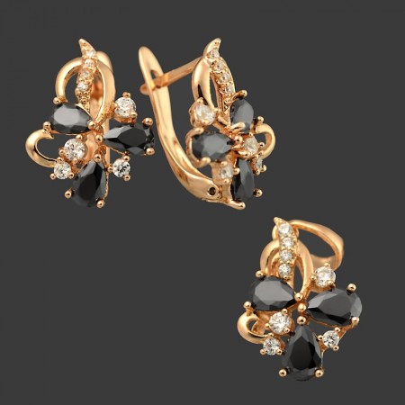 Позолоченный комплект XP 6948-чёрный фото | Brulik