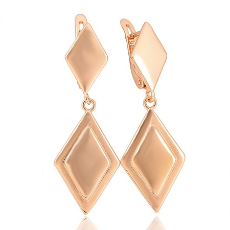 Позолоченные серьги Fallon 82100827 фото | Brulik