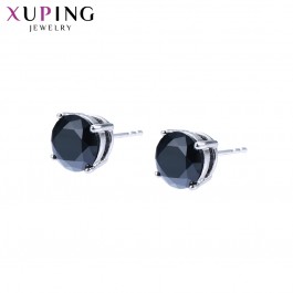 Сережки-гвоздики Xuping 97062-чорний