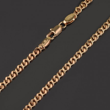 Позолочений ланцюжок Fallon 84100298-50 фото | Brulik