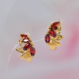 Превосходные серьги Xuping 10-2019 -красный