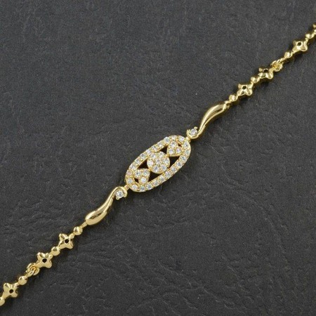 Позолоченый браслет XP 7080 фото | Brulik