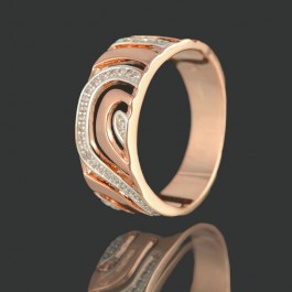 Позолоченное кольцо Fallon 93200940