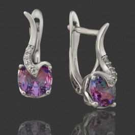 Серьги XP 20299-фиолетовый