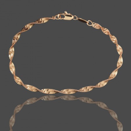 Позолоченный браслет Fallon 84100314-19 фото | Brulik