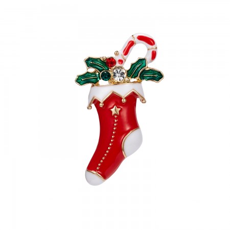 Брошь"Рождество" 8712 фото | Brulik