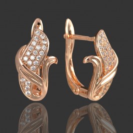 Позолоченные серьги Xuping 9381