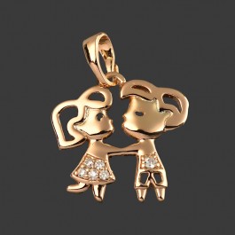  Позолоченный кулон  XP 3618