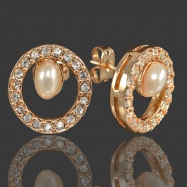 Позолоченные серьги Fallon 8220028