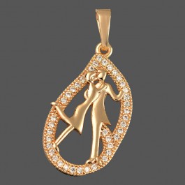  Позолоченный кулон  XP 3615