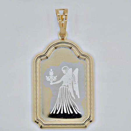 Кулон "Знак Зодиака" оптом 31883 - дева фото | Brulik