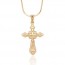 Позолоченный крестик Xuping 32289 фото | Brulik