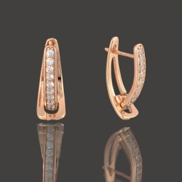 Позолоченные серьги XP 9977