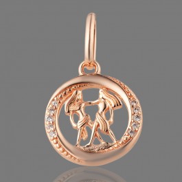 Позолоченный кулон 