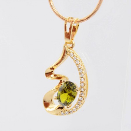 Изумительный кулон Xuping 10-3011-зеленый фото | Brulik