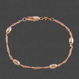Позолочений браслет  Fallon 84100036-19