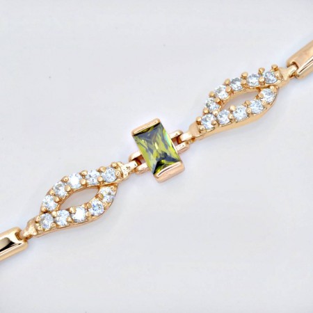 Уникальный браслет 72715 - зеленый фото | Brulik