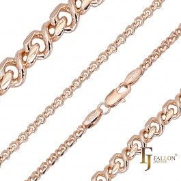 Позолочений ланцюжок  Fallon 84100034-55