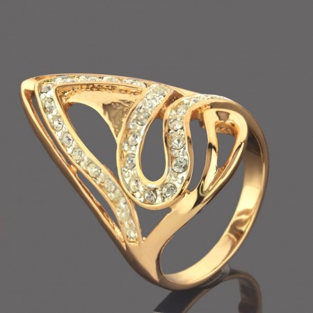 Позолоченное кольцо Fallon 9323488 фото | Brulik