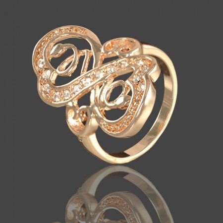 Позолоченное кольцо Fallon 8320037 фото | Brulik