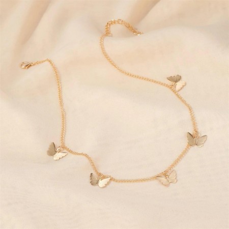 Позолоченное колье 4441 фото | Brulik