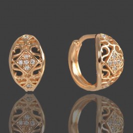 Позолоченные серьги Xuping  9825